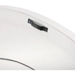 WOMO DESIGN Miroir 90x90 Cm Ronde Cadre En Bois De Manguier Décoration Intérieure Chambre -Miroir Soldes Boutique 43000844 3