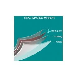 Kartokner Miroir De Sol, 140 X 50 Cm, Miroir Mural，cadre En Bois Marron, Miroir Sur Pied, Grand Miroir Pleine Longueur Haute Résolutiog -Miroir Soldes Boutique 43588834 5