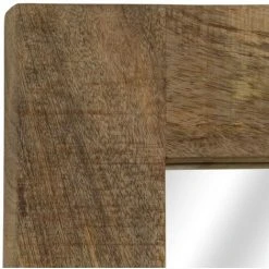 HAPPYSHOPPING Miroir Bois De Manguier Massif 50 X 80 Cm -Miroir Soldes Boutique 44634731 3