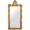 BISCOTTINI MIROIR MURAL EN BOIS AVEC FINITION FEUILLE D'OR ANTIQUE FABRIQUÉ EN ITALIE -Miroir Soldes Boutique 44816610 1
