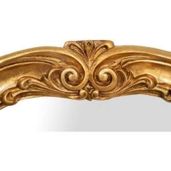 BISCOTTINI MIROIR MURAL EN BOIS AVEC FINITION FEUILLE D'OR ANTIQUE FABRIQUÉ EN ITALIE -Miroir Soldes Boutique 44816615 4