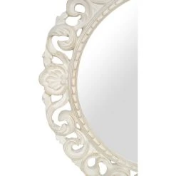 BISCOTTINI MIROIR MURAL EN BOIS AVEC FINITION BLANC ANTIQUE FABRIQUÉ EN ITALIE 11 BISCOTTINI MIROIR MURAL EN BOIS AVEC FINITION BLANC ANTIQUE FABRIQUÉ EN ITALIE -Miroir Soldes Boutique 44816640 5