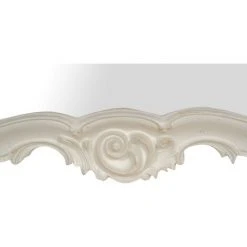 BISCOTTINI MIROIR MURAL EN BOIS AVEC FINITION BLANC ANTIQUE FABRIQUÉ EN ITALIE -Miroir Soldes Boutique 44816650 5