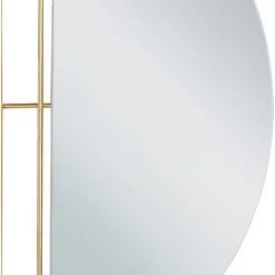 BELIANI Miroir En Métal Doré 65x52 - Doré -Miroir Soldes Boutique 44933786 5
