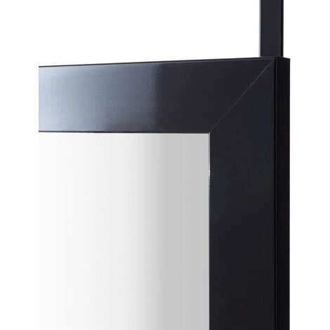 LOLA HOME Miroir En Plastique PE Noir Pour Porte 35x125 Cm 4 LOLA HOME Miroir En Plastique PE Noir Pour Porte 35x125 Cm – Image 2
