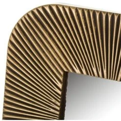 LOLAHOME Set De 3 Miroirs Carrés En Polypropylène Doré -Miroir Soldes Boutique 44934026 2