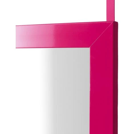 LOLA HOME Miroir Plastique PE Fuchsia Pour Porte 35x125 Cm 4 LOLA HOME Miroir Plastique PE Fuchsia Pour Porte 35x125 Cm – Image 2