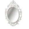 LOLA HOME Miroir Corne D'abondance 53x38 Cm En Plastique Blanc -Miroir Soldes Boutique 44942303 1