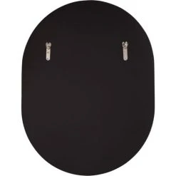 BELIANI Miroir En Verre Blanc 65x50 - Blanc -Miroir Soldes Boutique 45500502 4