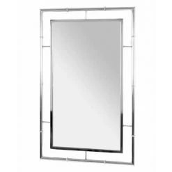 Paris Prix - Miroir Mural Design "cléo" 80cm Argent