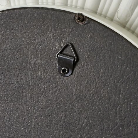 LOLA HOME Ensemble De 3 Miroirs à Rayures Blanches En Verre Et Plastique 5 LOLA HOME Ensemble De 3 Miroirs à Rayures Blanches En Verre Et Plastique – Image 3