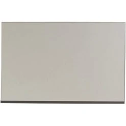 LES TENDANCES Miroir Mural Avec étagère Laqué Gris Kelia