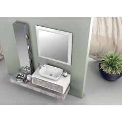 TFT HOME FURNITURE Miroir/Étagère D’appui BELSK -Miroir Soldes Boutique 46348183 5