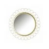 WADIGA Miroir Rond Soleil Métal Doré - Diamètre 40cm - Doré -Miroir Soldes Boutique 46548796 1