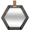 ATMOSPHERA Miroir Hexagone Mona En Métal - 30 X 34 Cm -Miroir Soldes Boutique 46623321 1