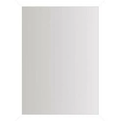 ARTESANIA BASIC Miroir Rectangulaire 50x70 Cm Blanc