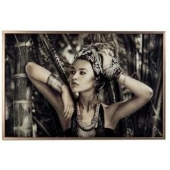 Tableau Ethan Chloe Femme Nature 80x4x120cm - Noir Et Blanc 6 Tableau Ethan Chloe Femme Nature 80x4x120cm - Noir Et Blanc -Miroir Soldes Boutique 47207098 2