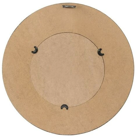 BRIO Miroir Rond Ethnique 40 Cm - Noir 5 BRIO Miroir Rond Ethnique 40 Cm - Noir – Image 3