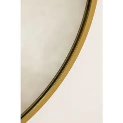 Miroir Mural Ovale En Métal Elsie Gold SKLUM Fer - Verre - Or 11 Miroir Mural Ovale En Métal Elsie Gold SKLUM Fer - Verre - Or -Miroir Soldes Boutique 47517185 5