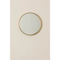 Miroir Mural Rond En Métal Siloh Gold SKLUM Fer - Verre - ~5' X 7' 9 Miroir Mural Rond En Métal Siloh Gold SKLUM Fer - Verre - ~5' X 7' -Miroir Soldes Boutique 47517188 3