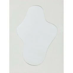 Miroir Mural En Bois De Pin Cloyd SKLUM Bois De Pin - Blanc