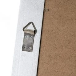 LOLAHOME Miroir Rectangulaire Sculpté En Bois De Pin Argenté 162x72 Cm -Miroir Soldes Boutique 47740534 4