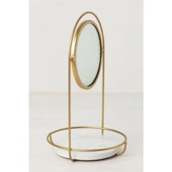 Miroir De Table Avec Plateau En Marbre Affra SKLUM Marbre - Fer Doré - Doré 9 Miroir De Table Avec Plateau En Marbre Affra SKLUM Marbre - Fer Doré - Doré -Miroir Soldes Boutique 47884983 3