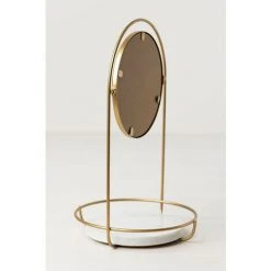 Miroir De Table Avec Plateau En Marbre Affra SKLUM Marbre - Fer Doré - Doré 11 Miroir De Table Avec Plateau En Marbre Affra SKLUM Marbre - Fer Doré - Doré -Miroir Soldes Boutique 47884983 5