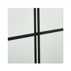 IXIA Miroir Fenêtre Métal Noir - 90x120cm - Noir -Miroir Soldes Boutique 47984151 2