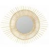 Paris Prix - Miroir Mural En Rotin "ovale" 58cm Naturel -Miroir Soldes Boutique 48001108 1