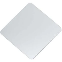 THE HOME DECO FACTORY Décoration Murale Miroir à Coller Palette Losange Argent - Argent