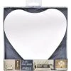TENDANCE - Set De 4 Miroirs Adhésifs Coeurs En Verre 20 X 20 Cm - Argent-coeur 2 TENDANCE - Set De 4 Miroirs Adhésifs Coeurs En Verre 20 X 20 Cm - Argent-coeur -Miroir Soldes Boutique 48768102 1