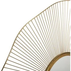 Miroir Métal Soleil D 97 Cm Jodie - Atmosphera - Doré 5 Miroir Métal Soleil D 97 Cm Jodie - Atmosphera - Doré -Miroir Soldes Boutique 48789155 2