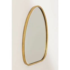 Miroir Mural En Métal Ewlin SKLUM Fer - MDF Doré - Doré -Miroir Soldes Boutique 49239017 4