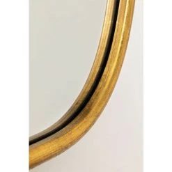 Miroir Mural En Métal Ewlin SKLUM Fer - MDF Doré - Doré -Miroir Soldes Boutique 49239017 5