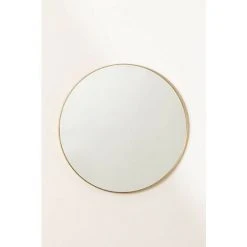 Miroir Mural Rond En Métal Fransees SKLUM Fer - MDF Doré - Doré -Miroir Soldes Boutique 49239038 4