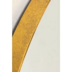 Miroir Mural Rond En Métal Fransees SKLUM Fer - MDF Doré - Doré -Miroir Soldes Boutique 49239038 5