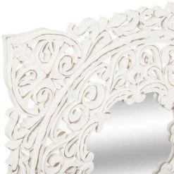 Miroir Sculpté "fanny" 58 X 58 Cm Atmosphera - Miroir -Miroir Soldes Boutique 49305186 2