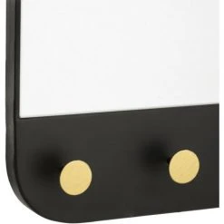 Miroir 5 Patères, Métal 51 X 71 Cm Atmosphera - Miroir -Miroir Soldes Boutique 49306107 2