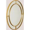 Miroir Mural Rond En Métal Inys SKLUM Fer - MDF Doré - Doré -Miroir Soldes Boutique 49308091 1