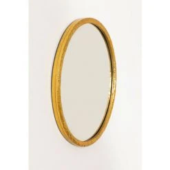 Miroir Mural Rond En Métal Ferne SKLUM Fer - MDF Doré - Doré -Miroir Soldes Boutique 49308095 4