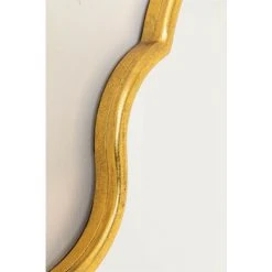 Miroir En Métal Margareth SKLUM Fer - MDF Doré - Doré -Miroir Soldes Boutique 49346375 4