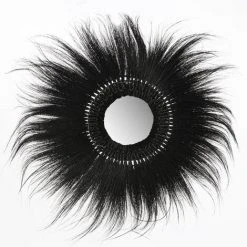 Amadeus - Miroir Rayung Noir 80cm - Noir