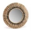 Amadeus - Miroir En Paille Ethnique Noir 36cm - Marron 1 Amadeus - Miroir En Paille Ethnique Noir 36cm - Marron -Miroir Soldes Boutique 49514193 1