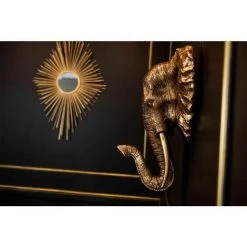 Paris Prix - Miroir Mural Design "rayons Losange" 97cm Or -Miroir Soldes Boutique 49699406 3