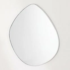 Miroir Mural En Métal (67x60 Cm) Astrid SKLUM Fer - Blanc A
