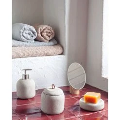 Kave Home - Miroir Veida Avec Support En Bois Naturel - Naturel -Miroir Soldes Boutique 49720592 2