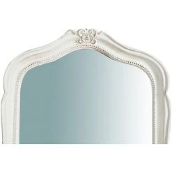 BISCOTTINI Miroir Murale En Bois Finition Blanche Vieillie Aux Dimensions L47XPR4XH100 Cm Made In Italy -Miroir Soldes Boutique 49740478 3