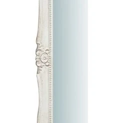 BISCOTTINI Miroir Murale En Bois Finition Blanche Vieillie Aux Dimensions L47XPR4XH100 Cm Made In Italy -Miroir Soldes Boutique 49740478 4