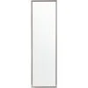 BELIANI Miroir Sur Pied En Plastique Argenté 140x40 - Argenté -Miroir Soldes Boutique 49944164 1